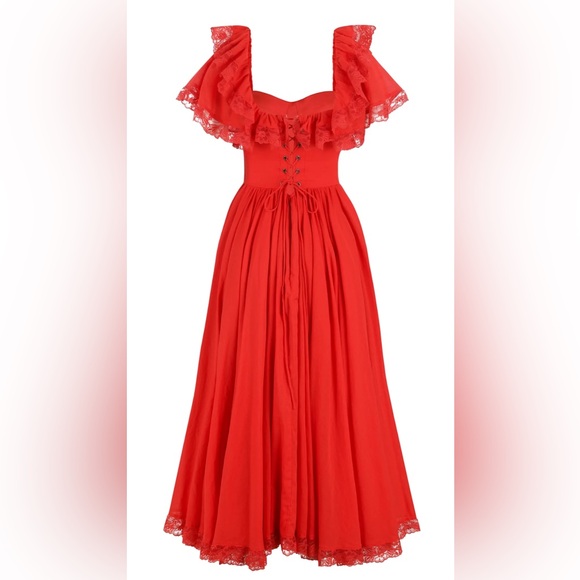 Selkie / The revolt red Cupid dress - Picture 7 of 7